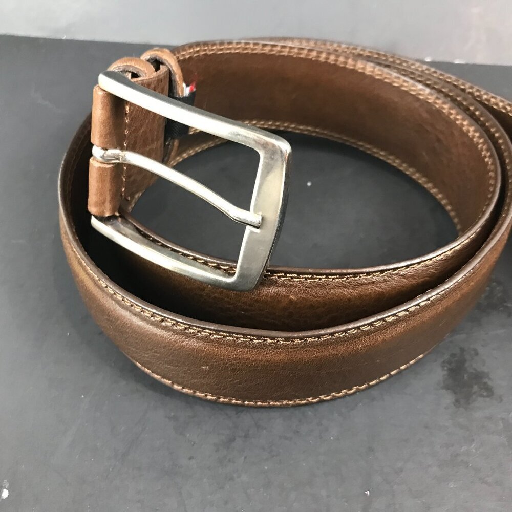 Men's Brown L'Artigiano Sorrentino Belt, Large, approx. 41-45